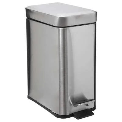 Atkritumu tvertne JJA, sudraba, 5 l
