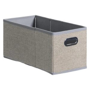 Uzglabāšanas kaste 5five Simply Smart, bēša, 15 x 15