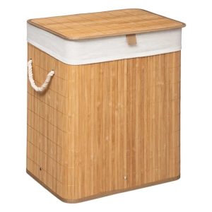 Veļas grozs 5five Simply Smart, 60 l, balta/bēša, 40 cm x 30 cm
