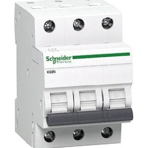 Automātisks slēdzis Schneider Electric K60N, 3P, C, 6kA, 25 A