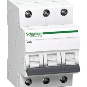 Automātisks slēdzis Schneider Electric K60N, 3P, C, 6kA, 32 A