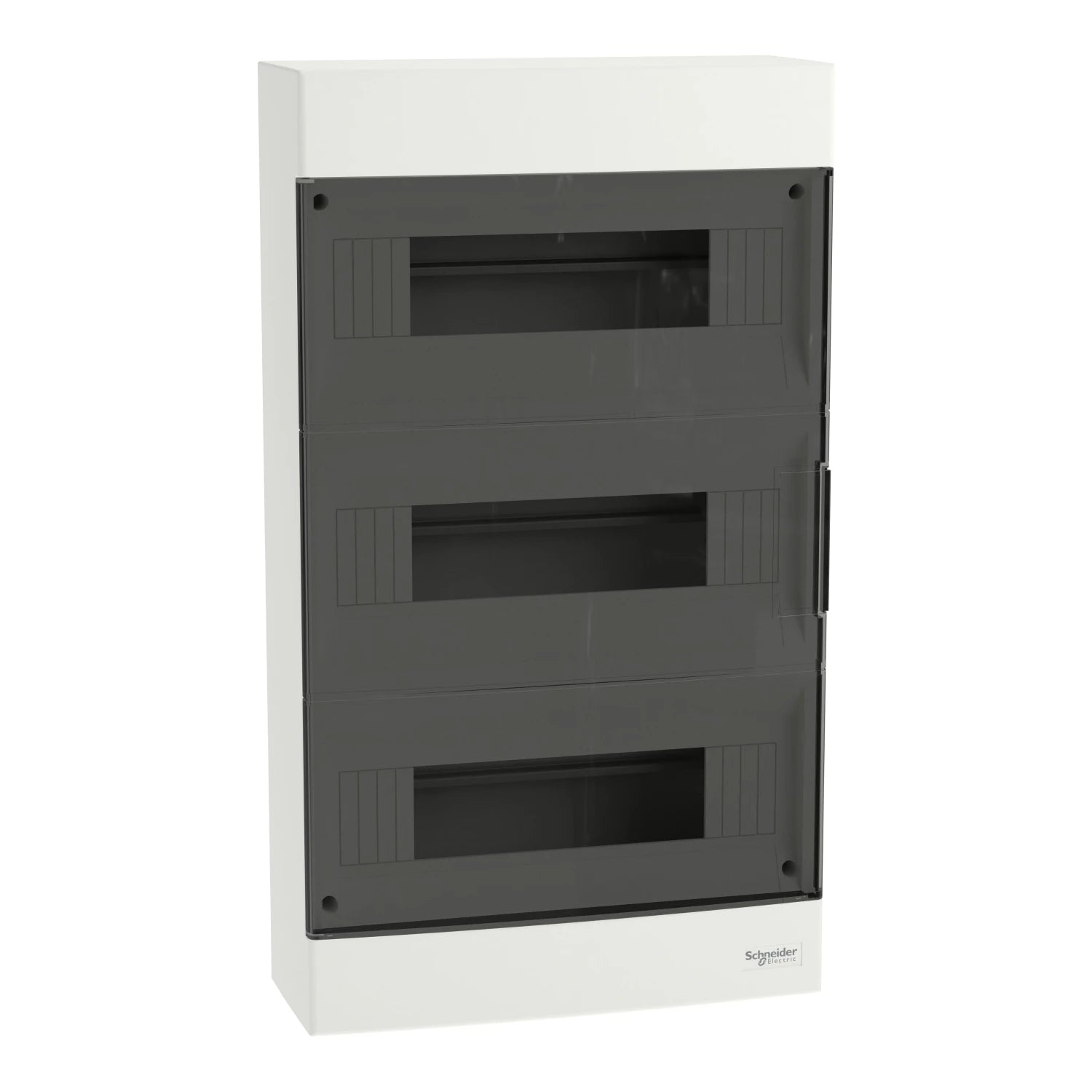 Moduļu panelis Schneider Electric EASY9, virsapmetuma, IP40, 36 mod., balta krās./melna krās.