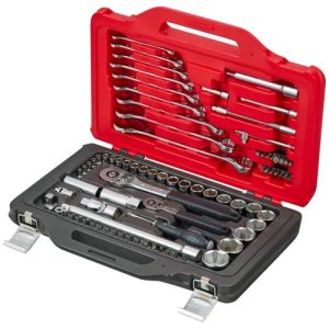 1/4 1/2 SOCKETS WRENCHES SET 82PC