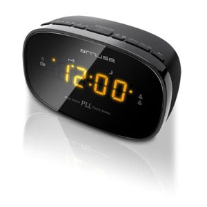Radio modinātājs Muse M-150CR, melna krās.
