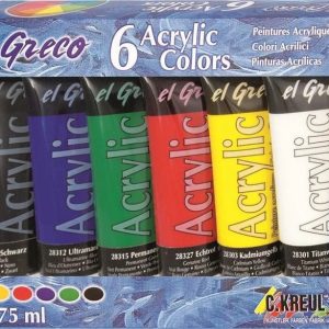 KRĀSA AKRILA 28260 6X75 ml