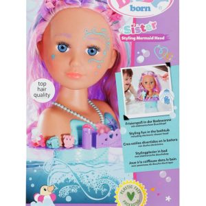BABY BORN galva matu ieveidošanai Mermaid