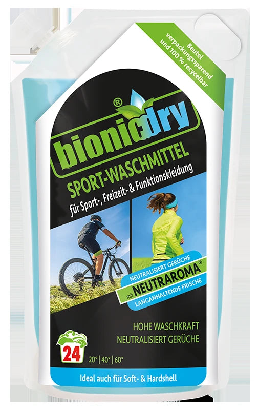 Sporta apģērba mazgāšanas gels Bionicdry 960 ml