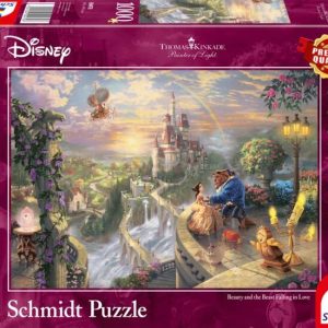 Puzle Schmidt Disney the beauty and the Beast, 37.3 cm x 27.2 cm, 1000 gab.