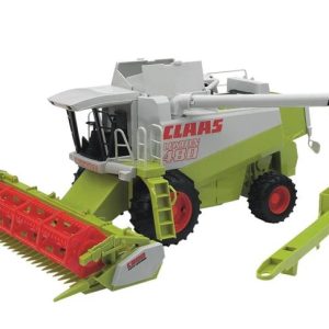 Rotaļu kombains Bruder 02120, 1:16, balta krās./zaļa krās.