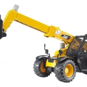 Rotaļu traktors Bruder Caterpillar Telehandler 2141, 1:16, dzeltena krās.