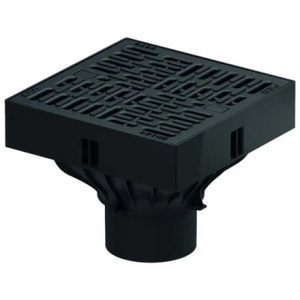 Traps Aco DN 100 Self XtraPoint 25x25 cm B 125, 25 cm, plastmasa