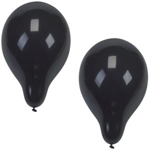 Baloni 25cm melni, 10gb