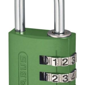 Slēdzene Abus 145/30 46560, zaļa krās., 65 mm