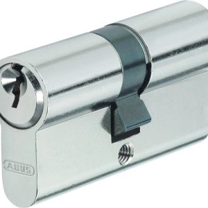 Cilindri Abus E50N. eiropas ,din, standarts. 30 mm. pelēka