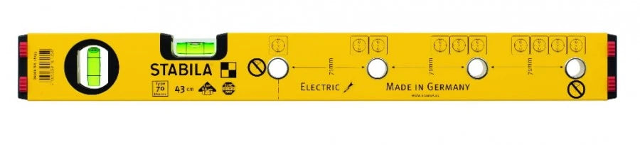 70 Electric sērijas līmeņrādis 43cm, Stabila
