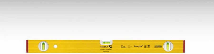 80 AS-2 sērijas līmeņrādis 120cm, Stabila
