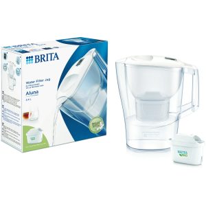 Ūdens filtra krūze Brita ALUNA, 2.4 l, balta