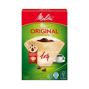 Kafijas automāta filtrs Melitta Original 1x4, 80 gab.