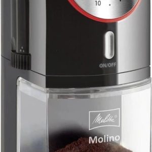 Kafijas dzirnaviņas Melitta Molino 1019-01, melna krās.