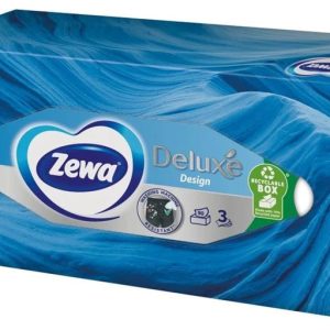 Vienreizlietojamās salvetes ZEWA DELUXE. 3 kārtas. 90 gab.