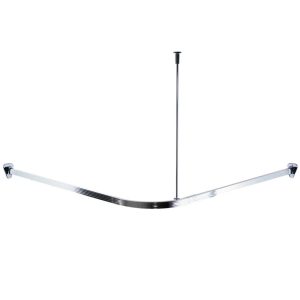 Vannas karnīze Ridder 52000, 90 cm, DIA 30 mm, hroma krās.