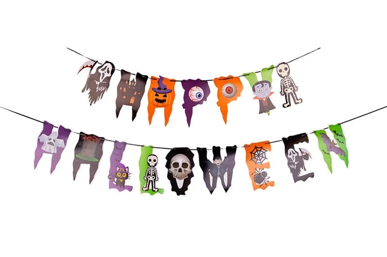 Dekorācija Happy HALLOWEEN 746819. papīrs