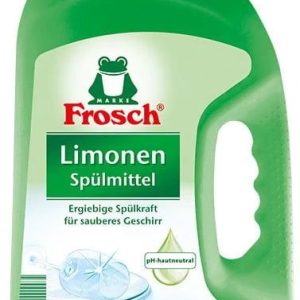 Trauku mazgāšanas līdzeklis FROSCH, citronu aromāts, 5000 ml