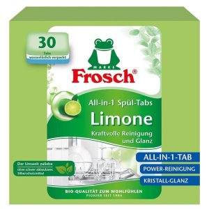 Tabletes trauku mazgājamajai mašīnai Frosch Citrus. 30 gab.