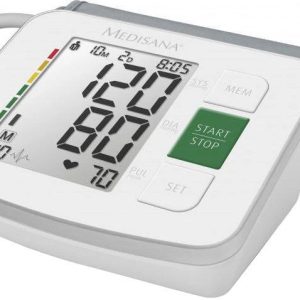 Augšdelma asinsspiediena mērītājs Medisana BU512 51162, balta krās.