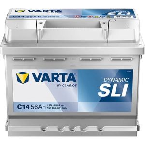 Akumulators Varta SLI C14, 12 V, 56 Ah, 480 A