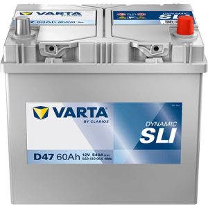 Akumulators Varta SLI D47, 12 V, 60 Ah, 540 A