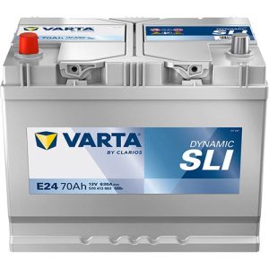 Akumulators Varta SLI E24, 12 V, 70 Ah, 630 A