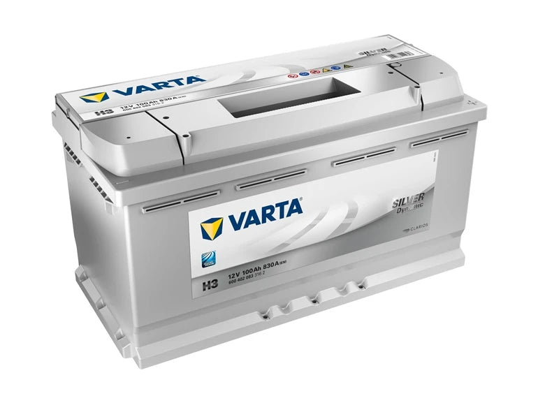 Akumulators Varta SLI H3, 12 V, 100 Ah, 830 A
