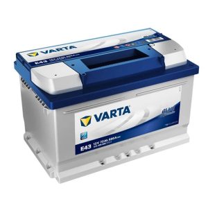 Akumulators Varta BD E43, 12 V, 72 Ah, 680 A