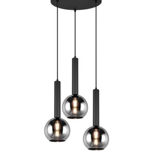 Lampa karināms Trio Clayton 310390332, E27, 3 x 28 W