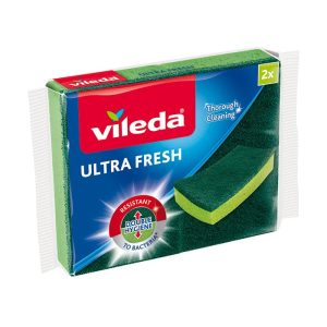 Tīrīšanas sūklis Vileda Ultra Fresh VILE20098, daudzkrāsaina, 2 gab.