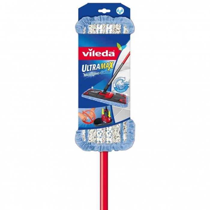 Šķiedraina materiāla lupata Vileda VILE20120, 85 - 130 cm, melna krās./sarkana krās.