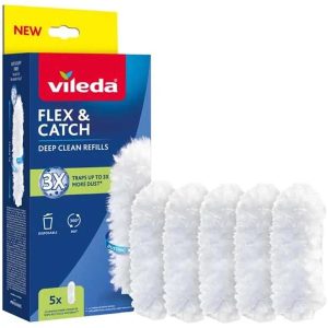 Putekļu slotas papildin flex&catch 5gab
