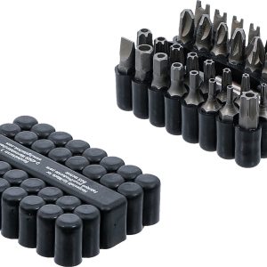 Skrūvgriežu uzgaļu komplekts - 1/4" Stiprinājums - 33 gab.