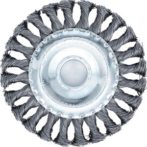 Diskveida birste / mezglota apaļa birste - DIA 125 mm BGS