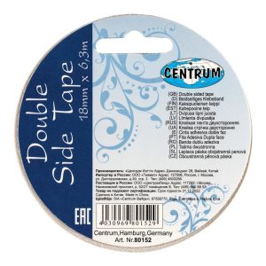 LĪMLENTE ABPUSĒJA 18MM X 6.3M 80152