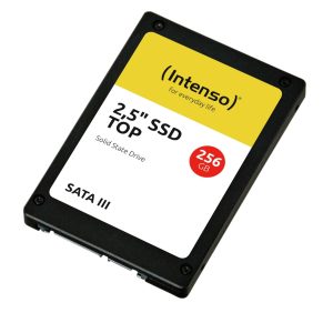 SSD-INTENSO-256 GB-Serial ATA III-Write speed 500 MB/s-Read speed 550 MB/s-2.5"-MTBF 2000000 h-3812440