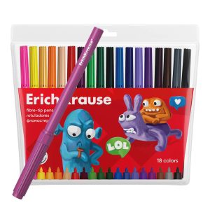 Flomāsteri Erich Krause Jolly Friends, vienpusējs, 18 gab.