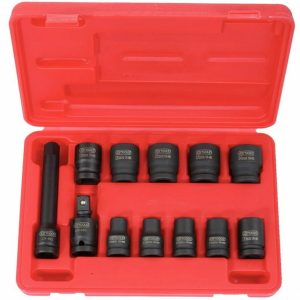 Triecienmuciņu komplekts 1/2´´, 10-24 mm, 12 gab., KS Tools