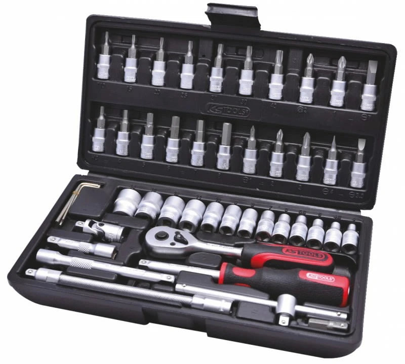Muciņu komplekts 1/4´´ CLASSIC, 48 gab., KS Tools