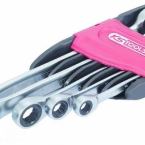 Kombinēto tarkšķatslēgu komplekts GEARplus, 5 gab., KS Tools