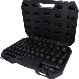 Triecienmuciņu komplekts 1/2´´, garās un īsās, 9-30mm 40pcs, KS Tools