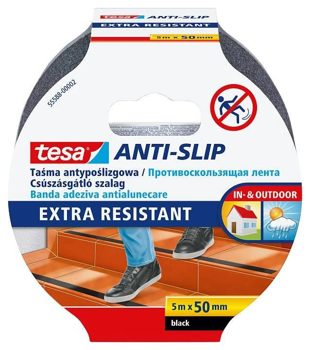 Līmlente Tesa extra resistant, Vienpusējs, 5 m x 5 cm
