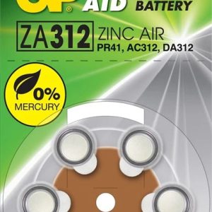 ELEMENTI GP ZA312F-D6 1.45V 6 GAB.