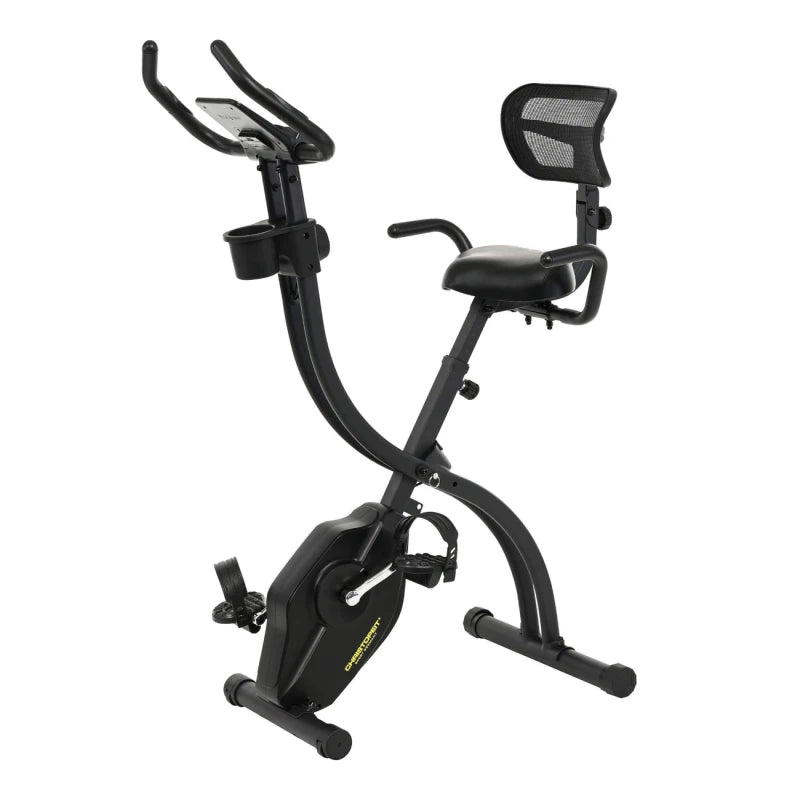 Saliekamais velotrenažieris CHRISTOPEIT S-Bike Velo Fit, melns